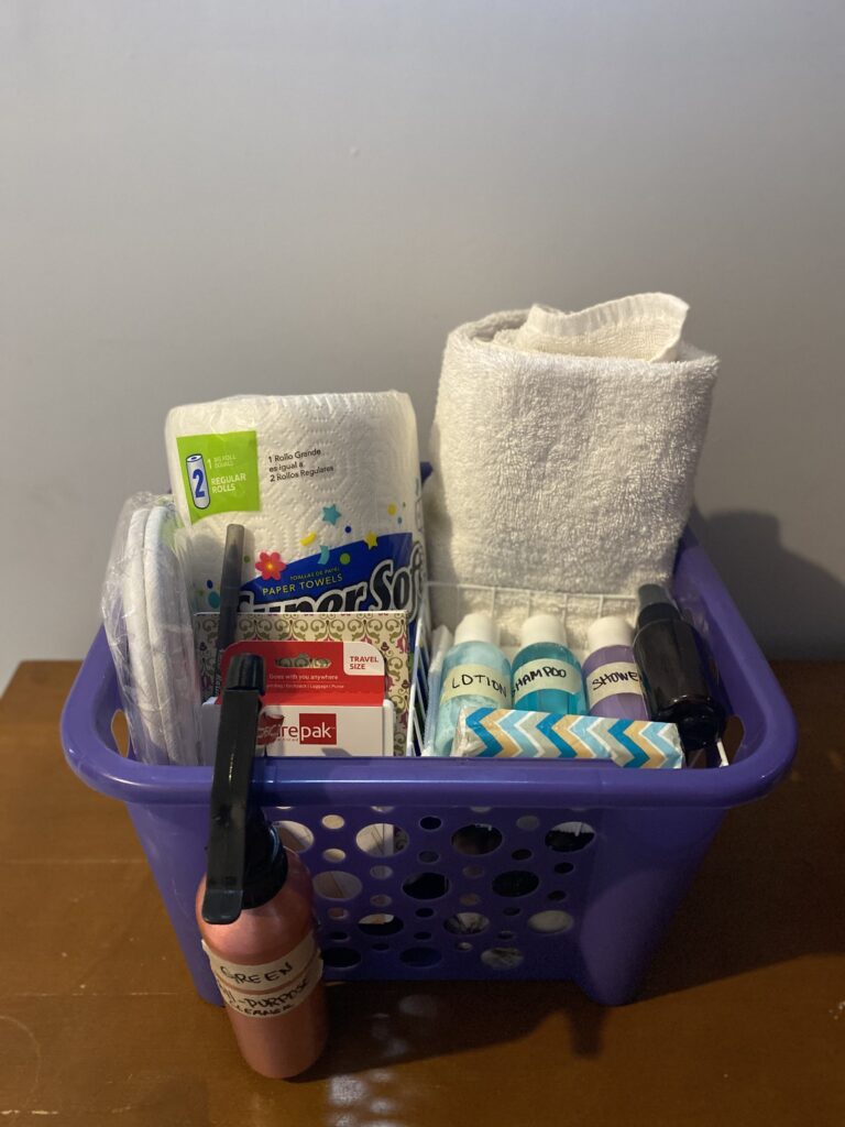 AirBnb toiletries 